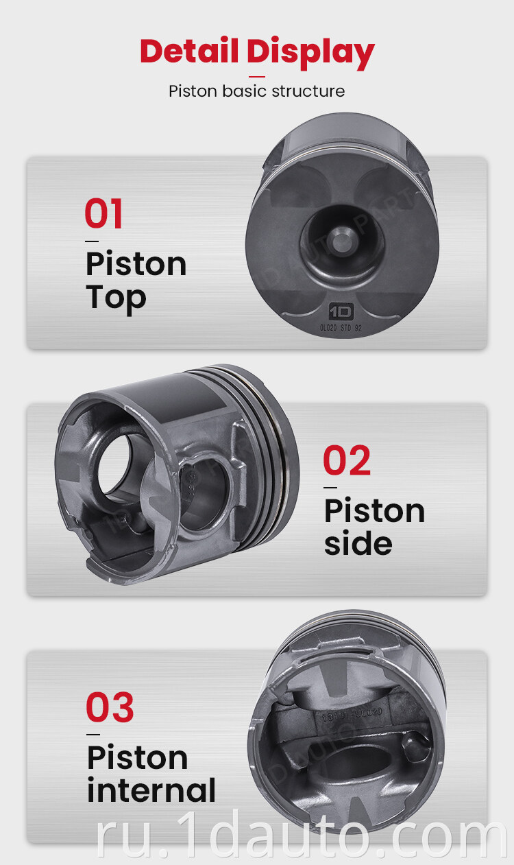 Auto Engine 2KD Piston for Toyota